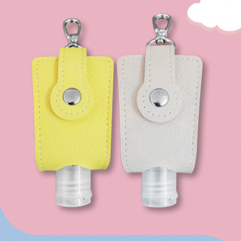 Bình Xịt Cồn Cầm Tay 30ml Bằng Da Dùng Một Lần Tiện Dụng Khi Đi Du Lịch