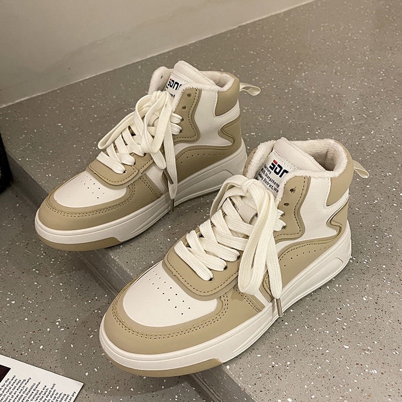 Giày Thể Thao Sneaker Nữ Cổ Cao Dáng Jodan
