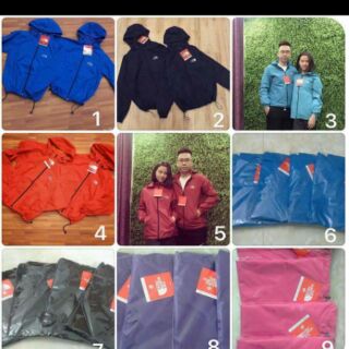 Áo gió 2 lớp northerface nam nữ