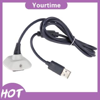 High Quality USB Play Charging Adapter Charger Cable Cord for XBOX 360 Wireless Controller