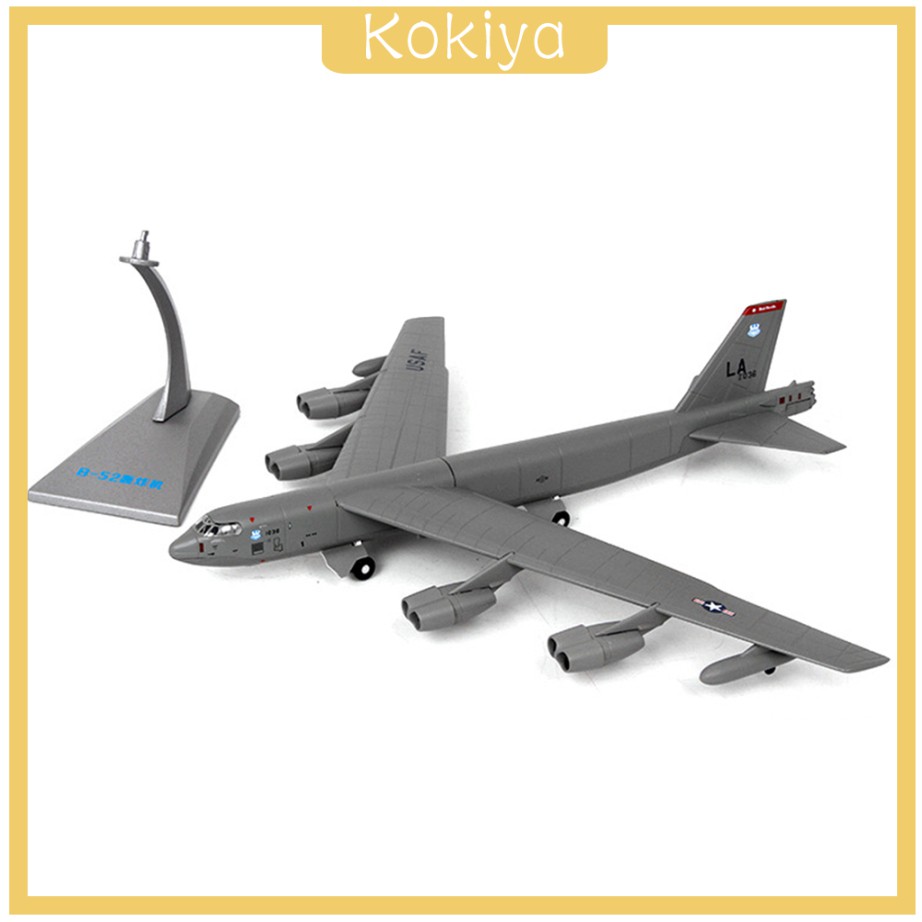 Mô hình máy bay Bomber Mỹ B-52 bằng hợp kim tỉ lệ 1 / 200 cao cấp