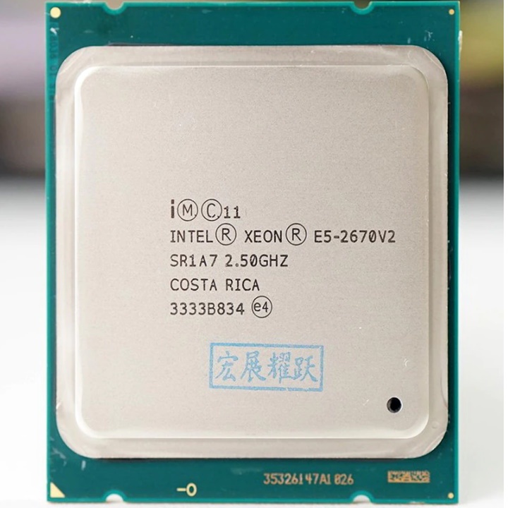 CPU Xeon® E5-2670 v2 , 25MB Cahe, 10 lõi 20 luồng , LGA 2011