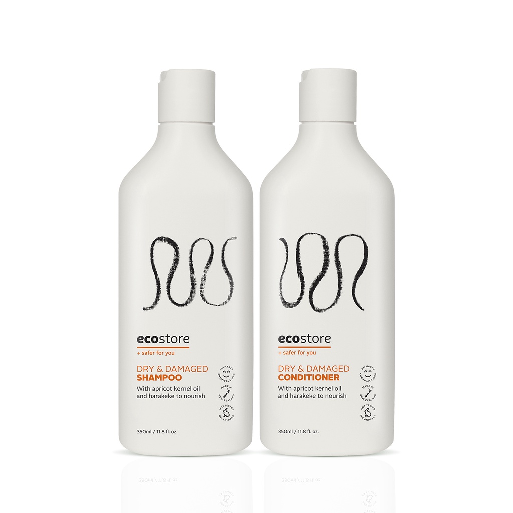 Ecostore Dầu xả dành cho tóc hư tổn 350ml (Dry &amp; Damaged Conditioner)