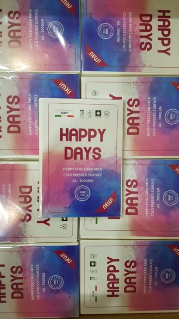 Giấy vẽ Happy A4/A5 - Định lượng 250gsm