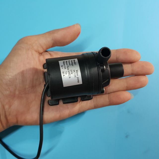 Bơm nước mini không chổi than brushless siêu mạnh 12V 24V 800 L/H