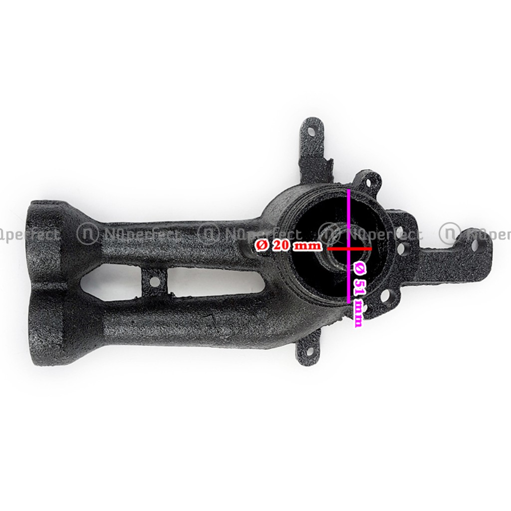 Ống điếu gang bếp gas âm Sunhouse SHB-5538 / Sunhouse SHB5548MT / Sunhouse Mama MMB6633.. chính hãng