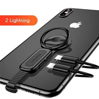 Adapter Usam chuyển đổi chân lightning sang lightning + 3.5 mm siêu hot