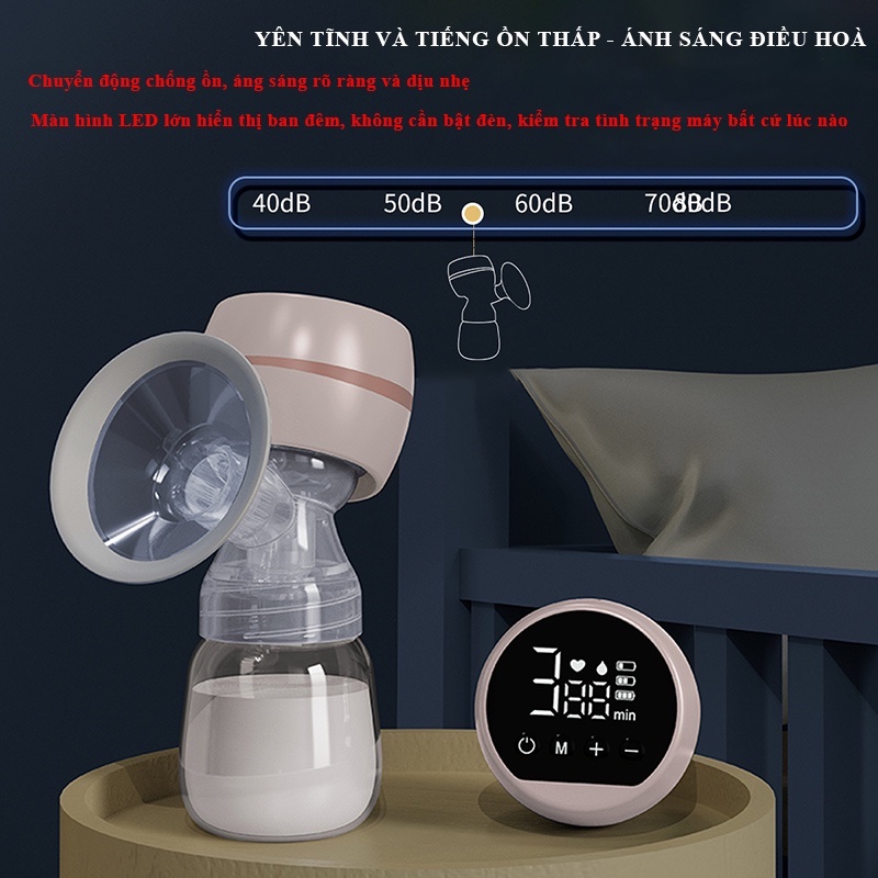 Máy hút sữa, vắt sữa điện đơn cầm tay không dây với 9 chế độ hút không đau - ảnh sản phẩm 3