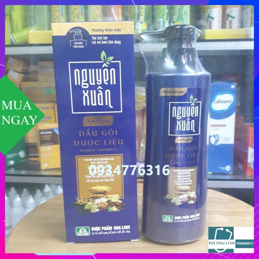 Dầu gội Dược liệu Nguyên Xuân Sạch gàu chai 250ml