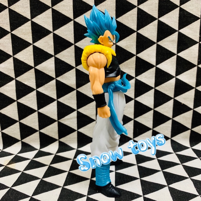 Mô hình Gogeta Dragon Ball Super - Mô hình Gogeta Super Saiyan God Blue - Gogeta tóc xanh - Cao 18cm