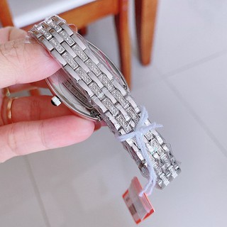 Đồng Hồ Nữ Davena D61056 Mặt Số 34mm Silver Authentic