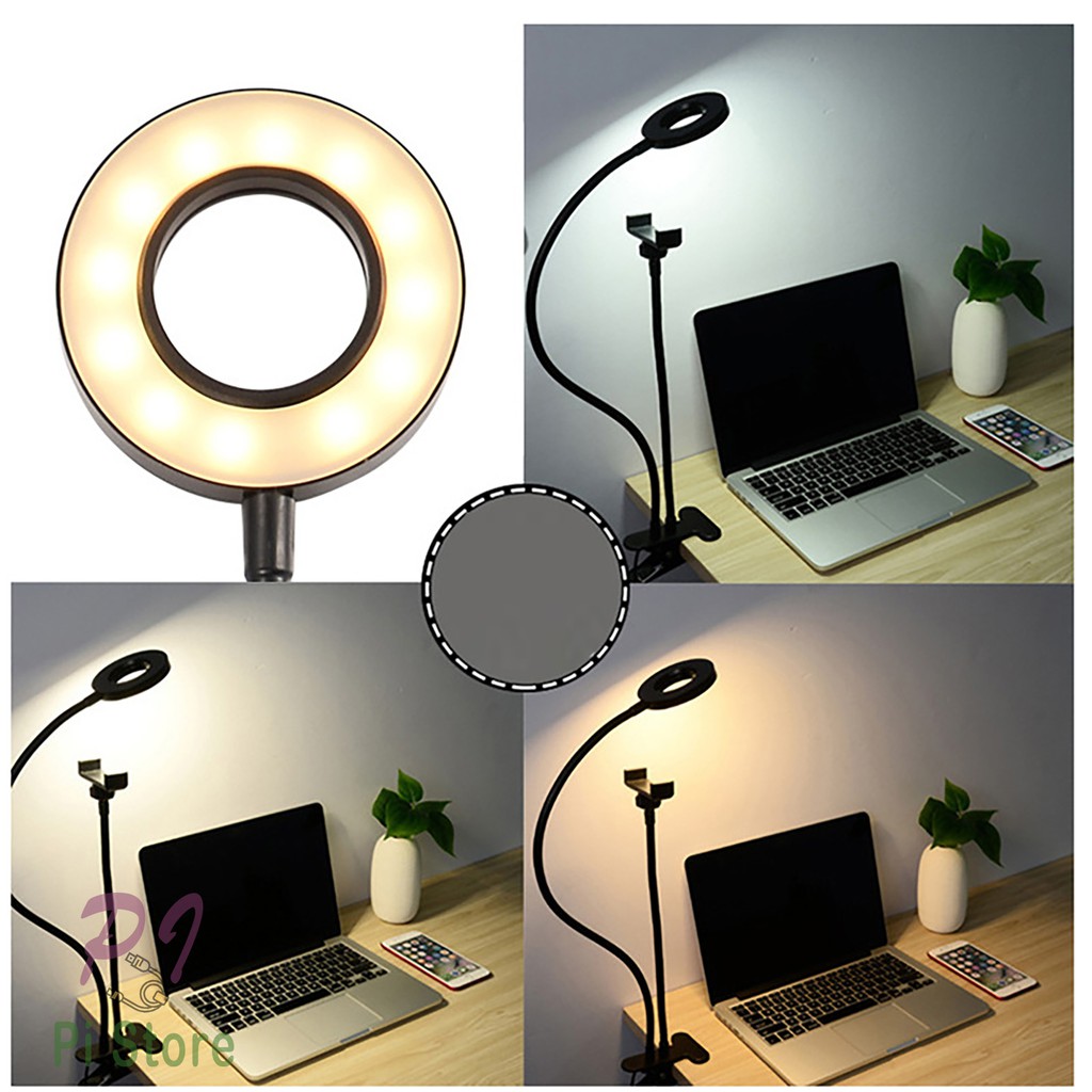 [Bán Lỗ Xả Kho] Đèn led LIVE STREAM để bàn 3 trong 1 ĐA NĂNG bộ dụng cụ hỗ trợ LIVE STREAM chuyên nghiệp | BigBuy360 - bigbuy360.vn