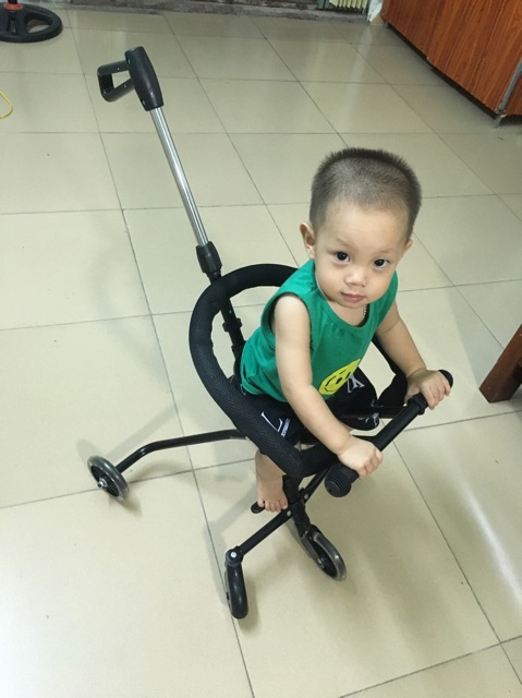 XE ĐẨY 5 BÁNH, BÁNH PHÁT SÁNG, CÓ GIỎ