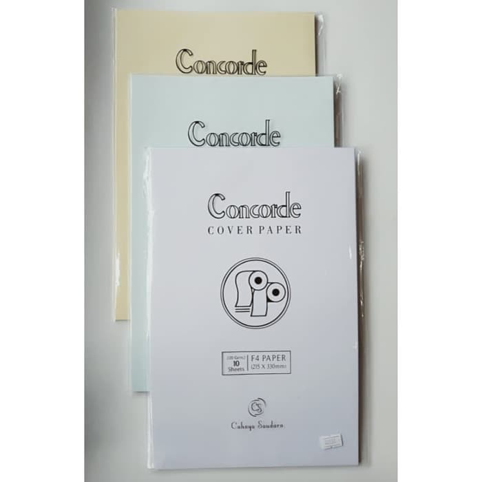 220gr Folio Concorde Paper (f4)