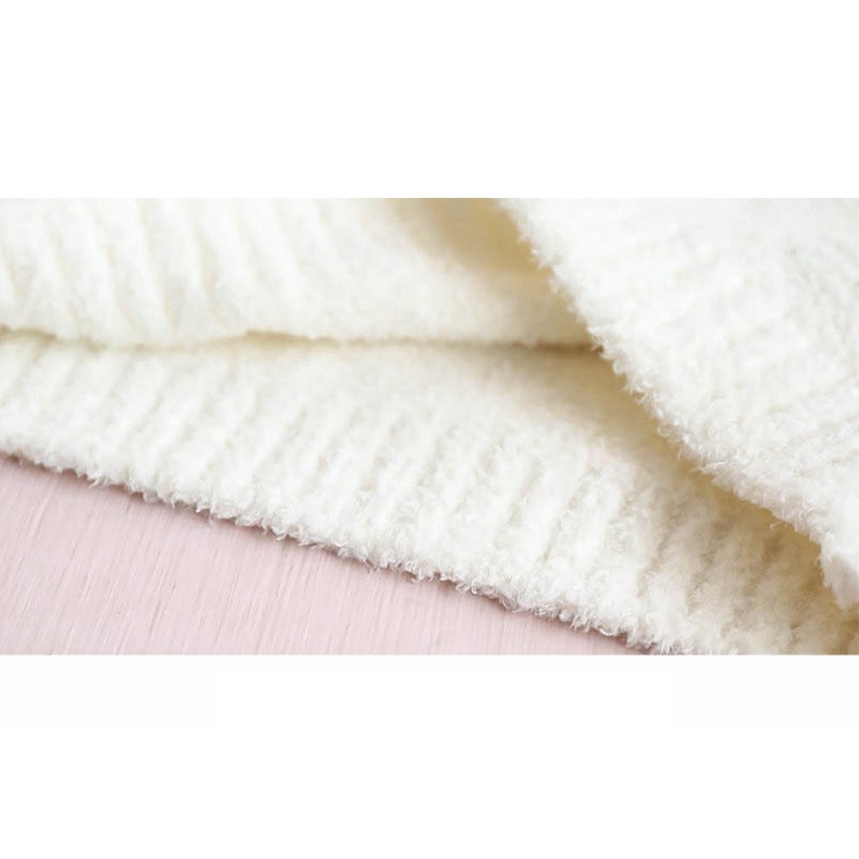 Áo sweater Dệt Kim Chui Đầu Tay Dài Thời Trang Xuân Đông Cho Bé Gái 4-8 Tuổi