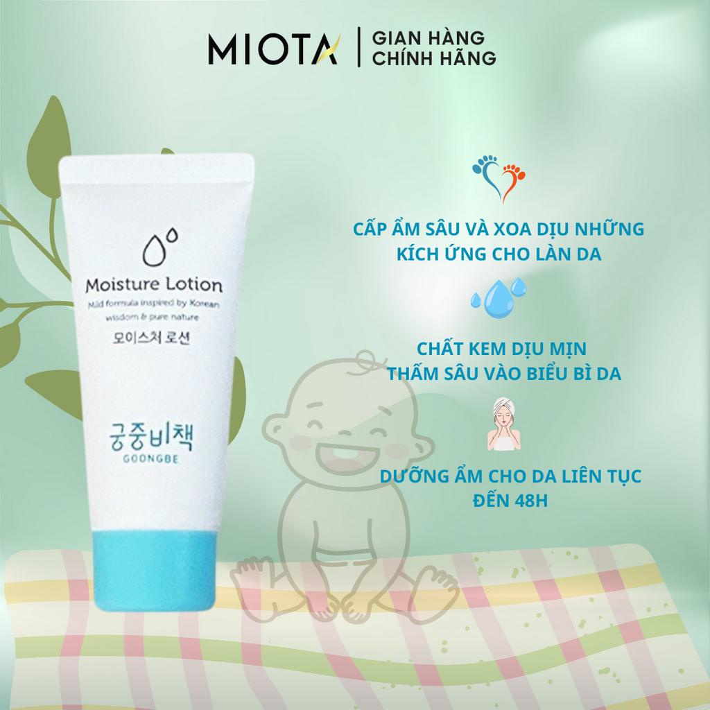 MINISIZE Combo Sữa Tắm Gội Và Sữa Dưỡng Thể Dịu Nhẹ Goongbe Moisture Lotion 30ml