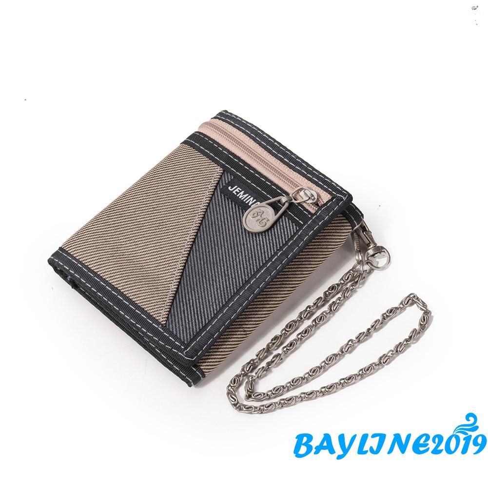 Ví Ngắn Gập Làm Quà Tặng Sinh Nhật/Thể Thao Cho Nam