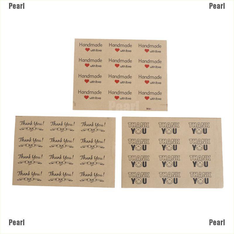 Pearl 60pcs = 5shet Diy Paper Label Craft