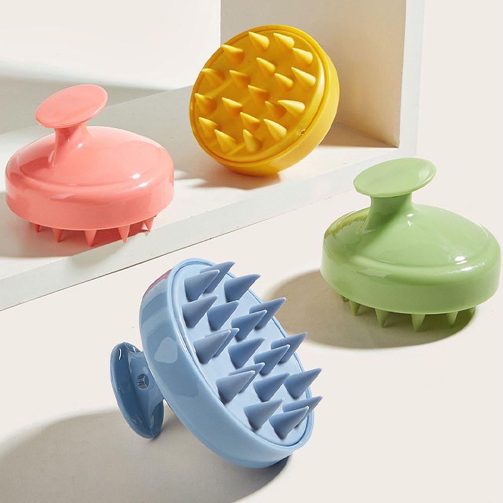 Bàn Chải Silicone Massage Da Đầu Khi Tắm Chăm Sóc Sức Khỏe Cho Nam
