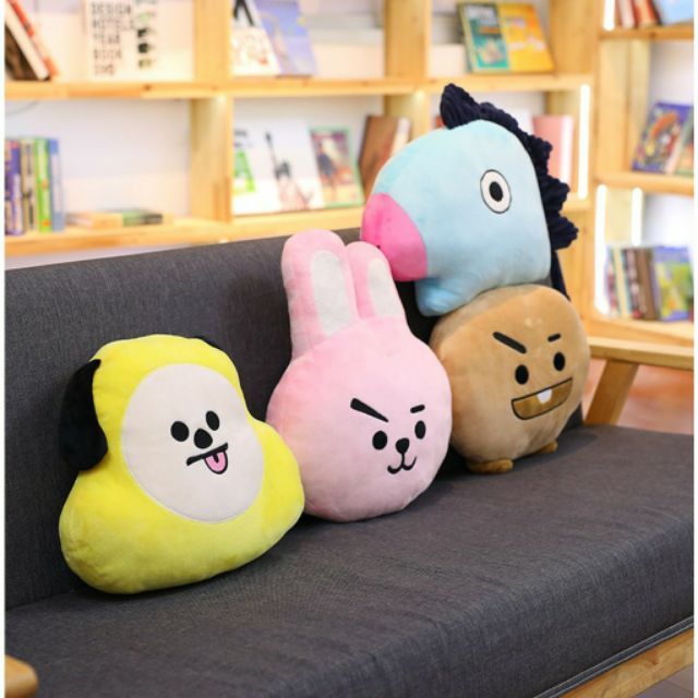 Gấu ôm BTS BT21 size bự