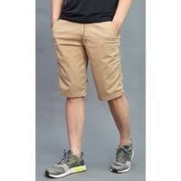 QUẦN SHORT KAKI NAM LƯNG THUN MÀU DA BÒ