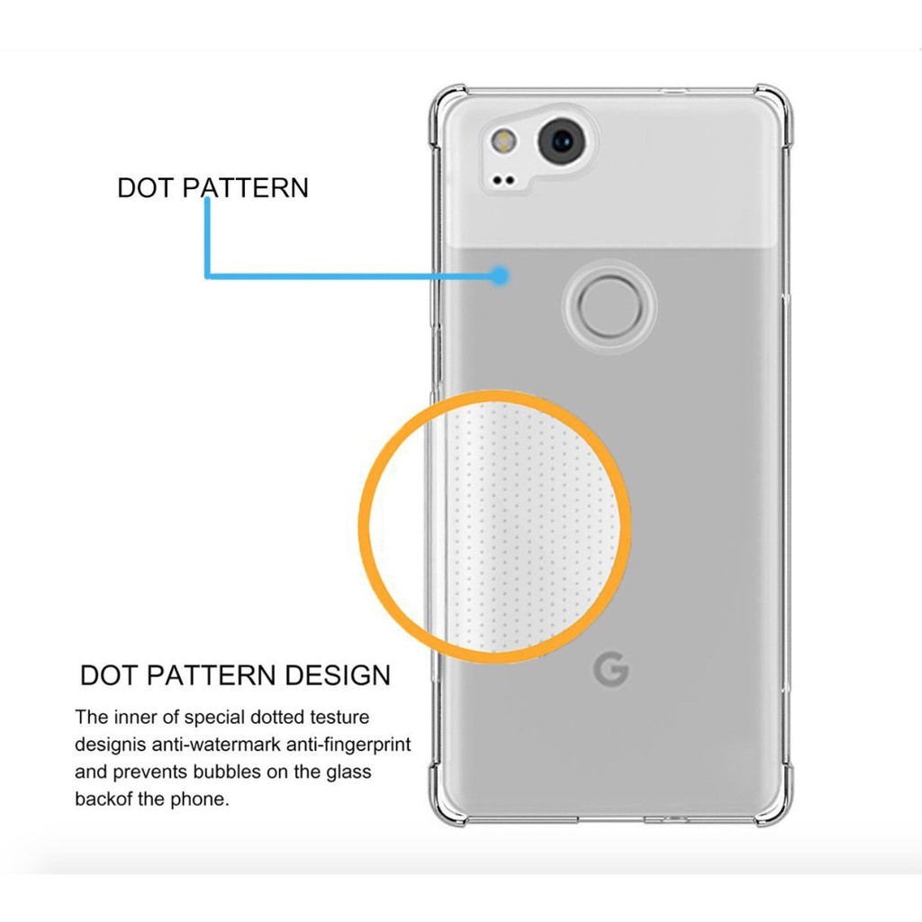 Ốp Lưng Google Pixel 2 Dẻo Chống Sốc Chính Hãng Pudini