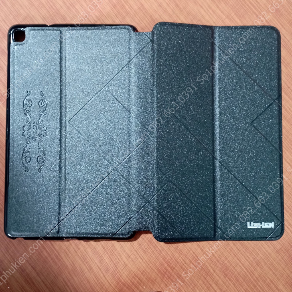 Bao Da Samsung Galaxy Tab A Plus 8.0 SPen 2019 (P205) có ngăn thẻ, chống xem phim