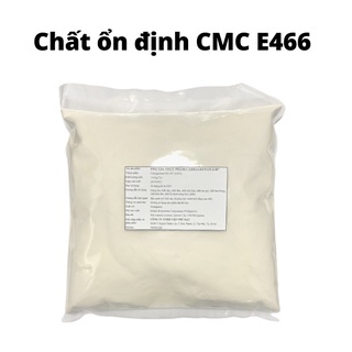 CHẤT ỔN ĐỊNH CMC E466 - CHẤT PHỤ GIA ĐƯỢC DÙNG TRONG THỰC PHẨM