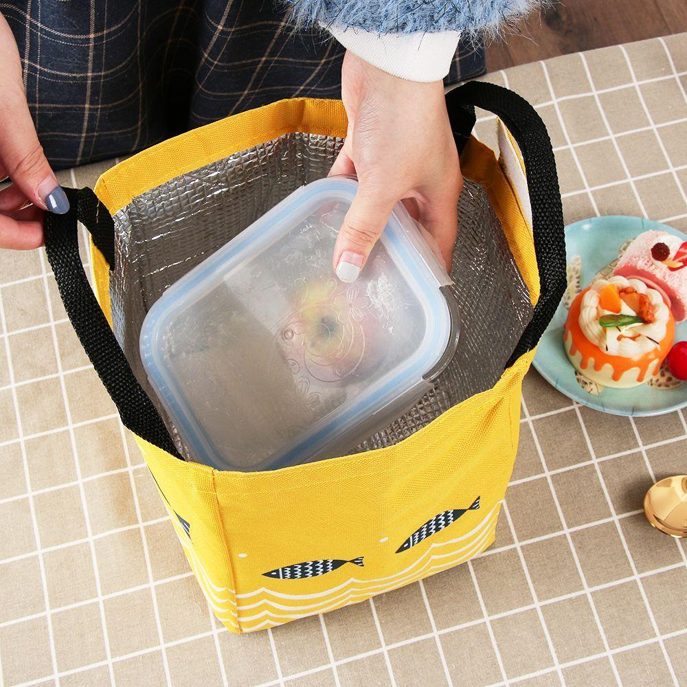 Túi Đựng Cơm Trưa In Hình Hoạt Hình Xinh Xắn
