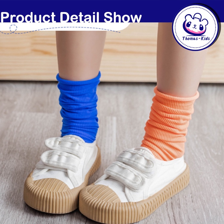 Vớ Dài Trung Bình Thoáng Khí Cho Bé Gái 1-12 Tuổi
