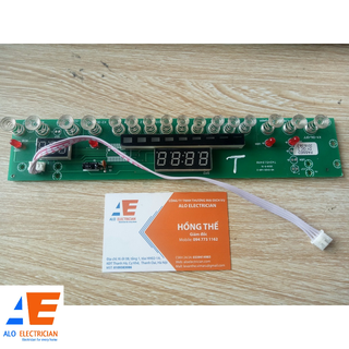 Mạch hiển thị bếp từ Canzy CZ-08I bên trái