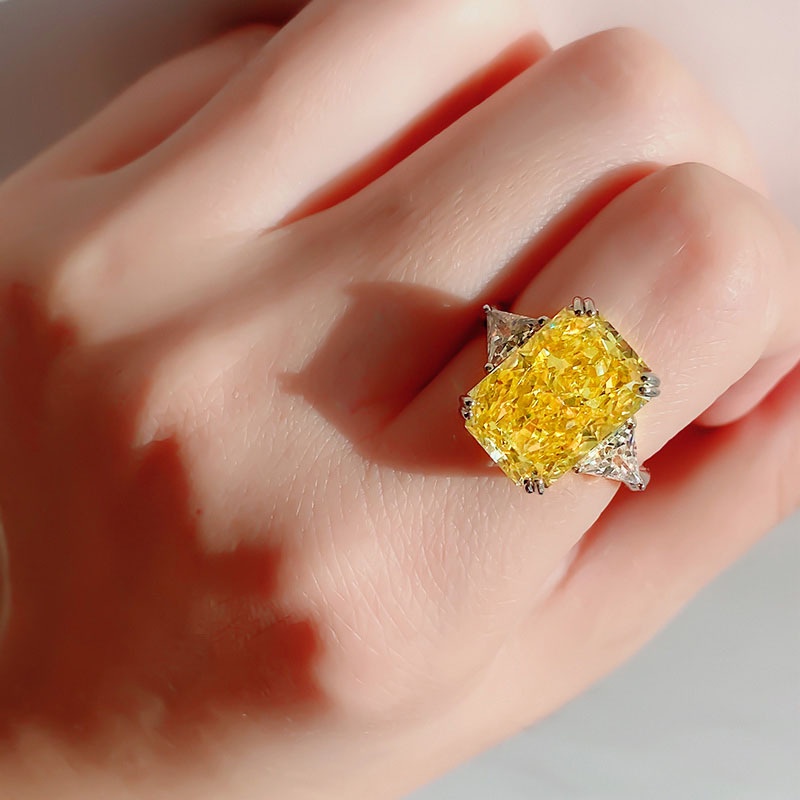 Nhẫn Mạ Bạc 925 Đính Đá Zircon Lấp Lánh Sang Trọng