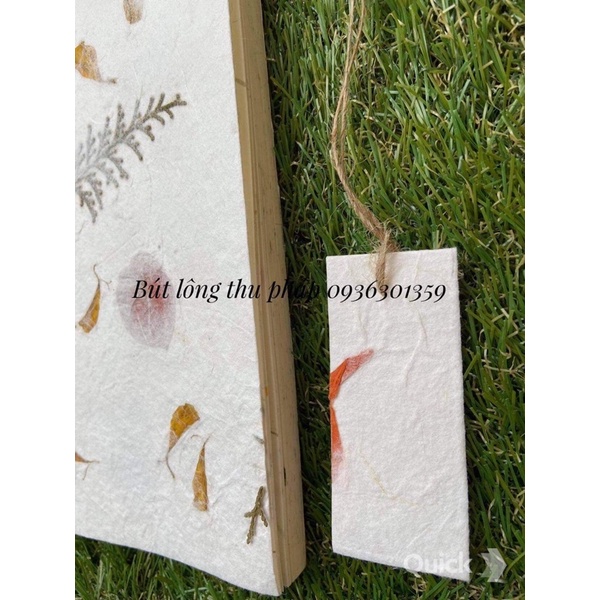 Sổ giấy xuyến khâu thủ công Hoa Tiên