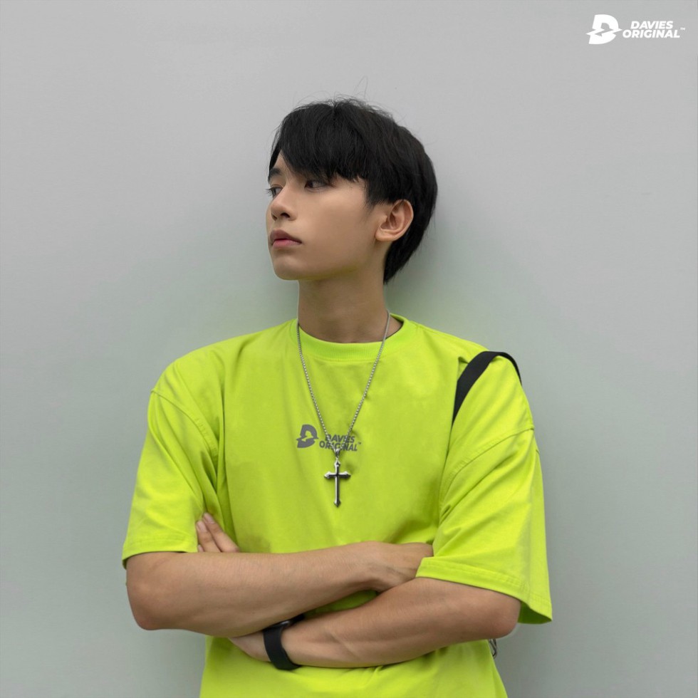 Áo thun nam nữ tay lỡ form rộng phản quang Original Tee - Áo thun local brand chính hãng Davies.