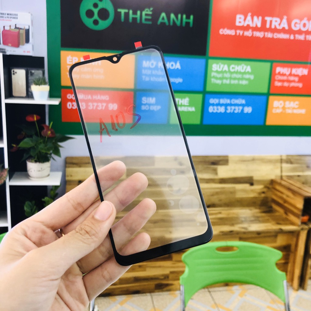 Mặt kính ép Samsung A10s , kính ép màn hình điện thoại Samsung A10s
