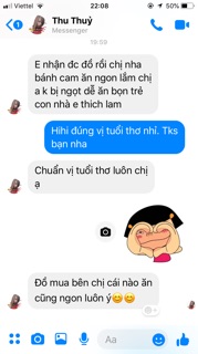 Bánh Quy Cam Tuổi Thơ