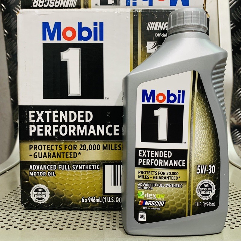 Nhớt Xe Tay Ga - Xe Hơi Cao Cấp Mobil 1 Extended Performance 5W-30 946ML Made in USA