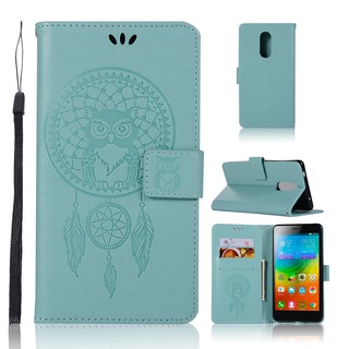 Bao da nắp gập thời trang cho Lenovo K6 Note