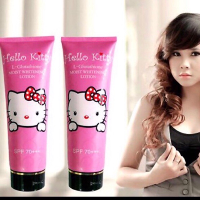 Lotion dưỡng trắng da Hello Kitty Nhật Bản