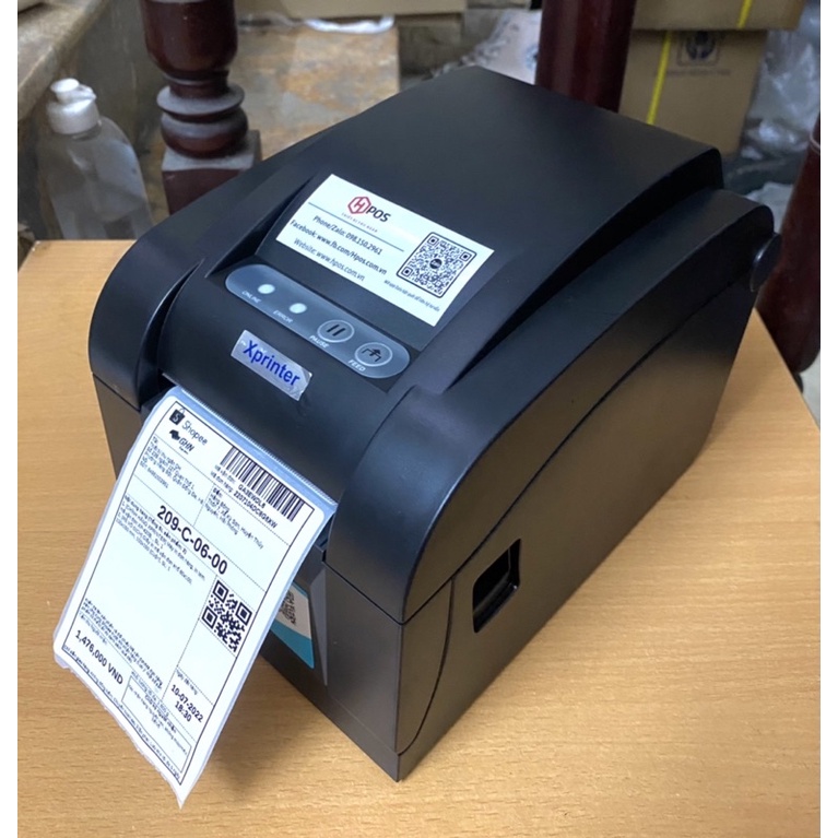 [ RẺ VÔ ĐỊCH ] Máy Xprinter XP 350B in tem mã vạch, in đơn giao hàng TMĐT