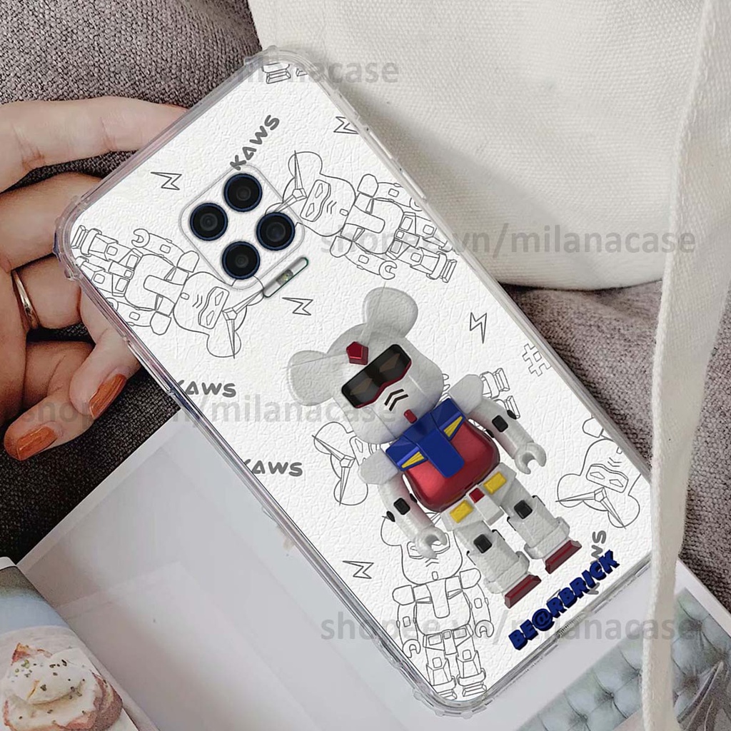 Ốp Vsmart Aris / Aris Pro gấu be@rBrick gấu Teddy Kaws siêu đẹp, phong cách, cá tính