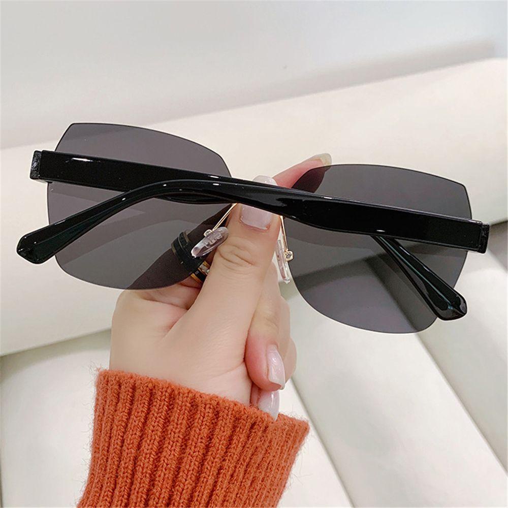 Kính Mát Không Gọng Chống Tia UV400 Phong Cách Cổ Điển Mới 2022