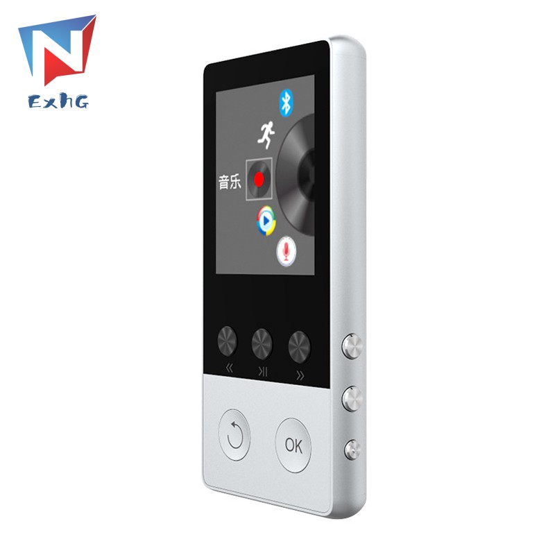 ExhG❤❤❤High quality Bluetooth MP4 MP3 Players 8GB HIFI Music USB Portable 1.8 Inch TFT Screen FM Radio @VN