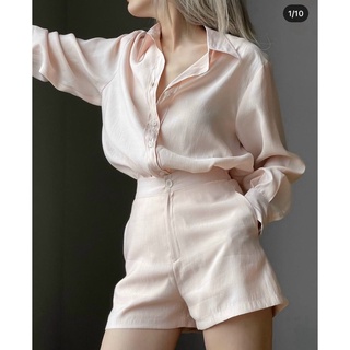 SET ÁO SƠ MI KÈM QUẦN SHORT