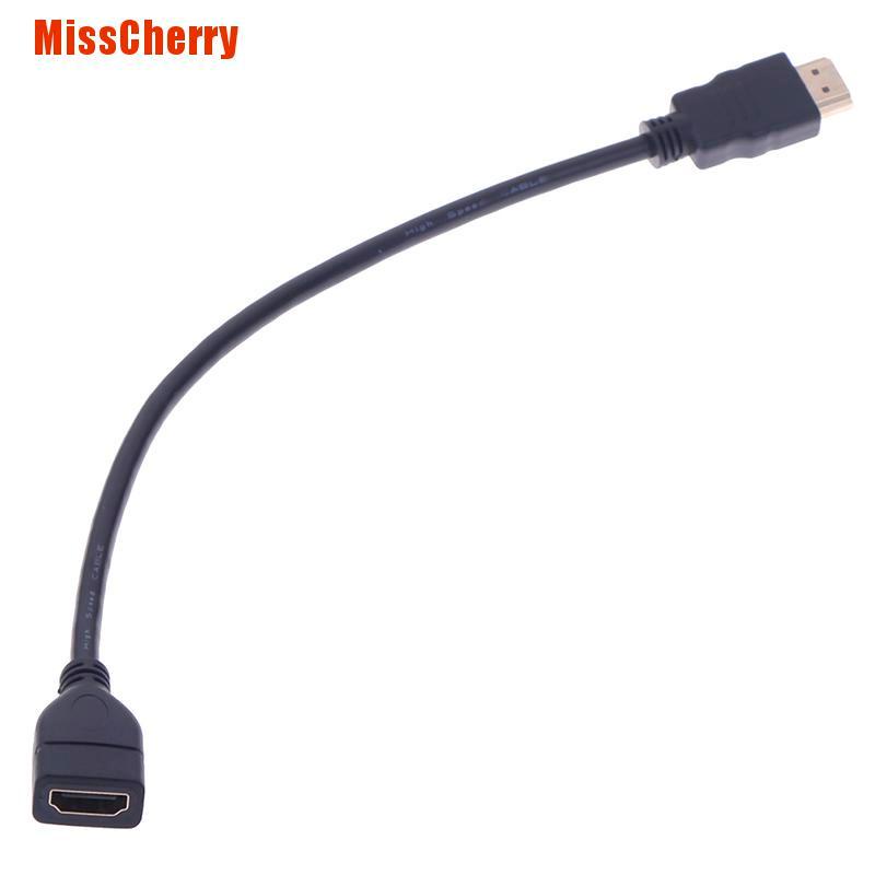 1 Dây Cáp Mở Rộng 15cm / 30cm Hdmi Male Sang Female