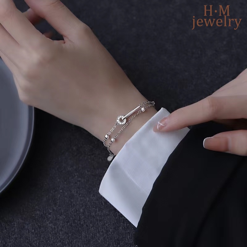 Vòng Đeo Tay Hai Lớp 2022 Sang Trọng Dành Cho Nữ