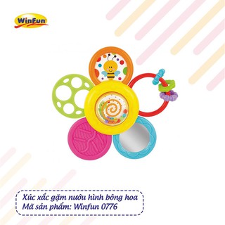 Xúc xắc gặm nướu hình bông hoa Winfun 0776