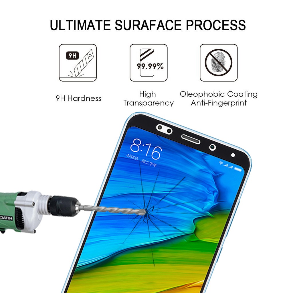 [FULL KEO] Kính Cường Lực Xiaomi Redmi 5 Plus Full Màn