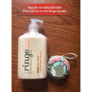 Ringo keratin siêu phục hồi tóc hư tổn + Mua 1 được 2 số lượng có hạn ( có video)
