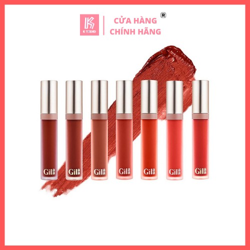 GILAA LONG WEAR LIP CREAM - SON KEM LỲ THẾ HỆ MỚI | Thế Giới Skin Care
